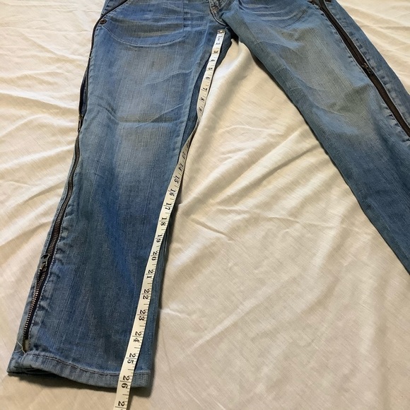 TOUGH Jeansmith side zipper jeans. Size~29 - Picture 5 of 6
